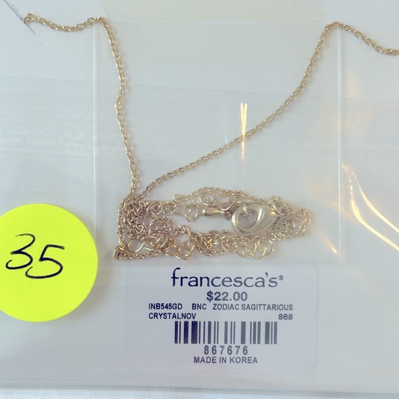 Sagittarius Zodiac Symbol Pendant Necklace - Picture 4 of 4